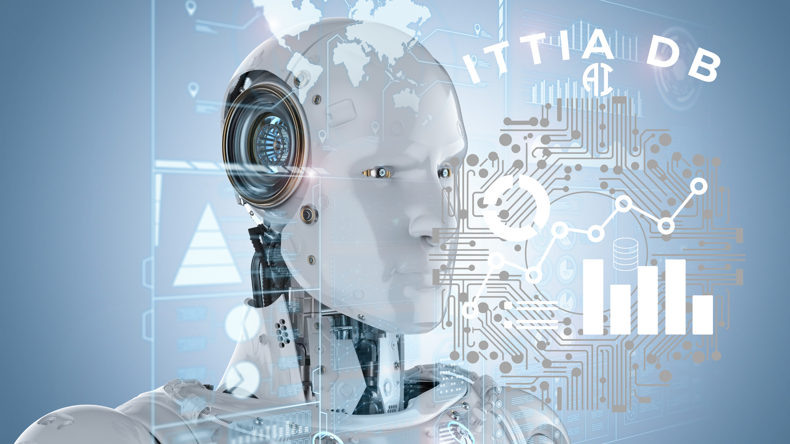 Robot image with ITTIA DB Ai logo