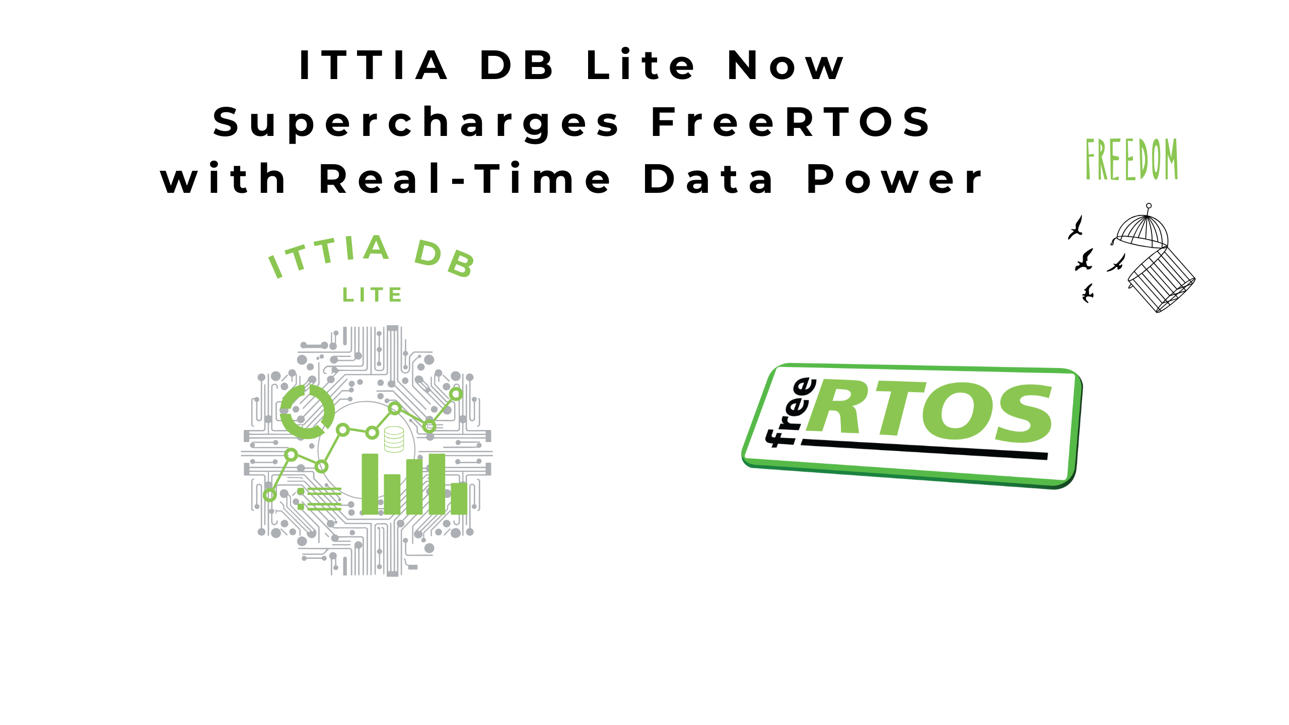 ITTIA DB Lite Now Supercharges FreeRTOS with Real-Time Data Power