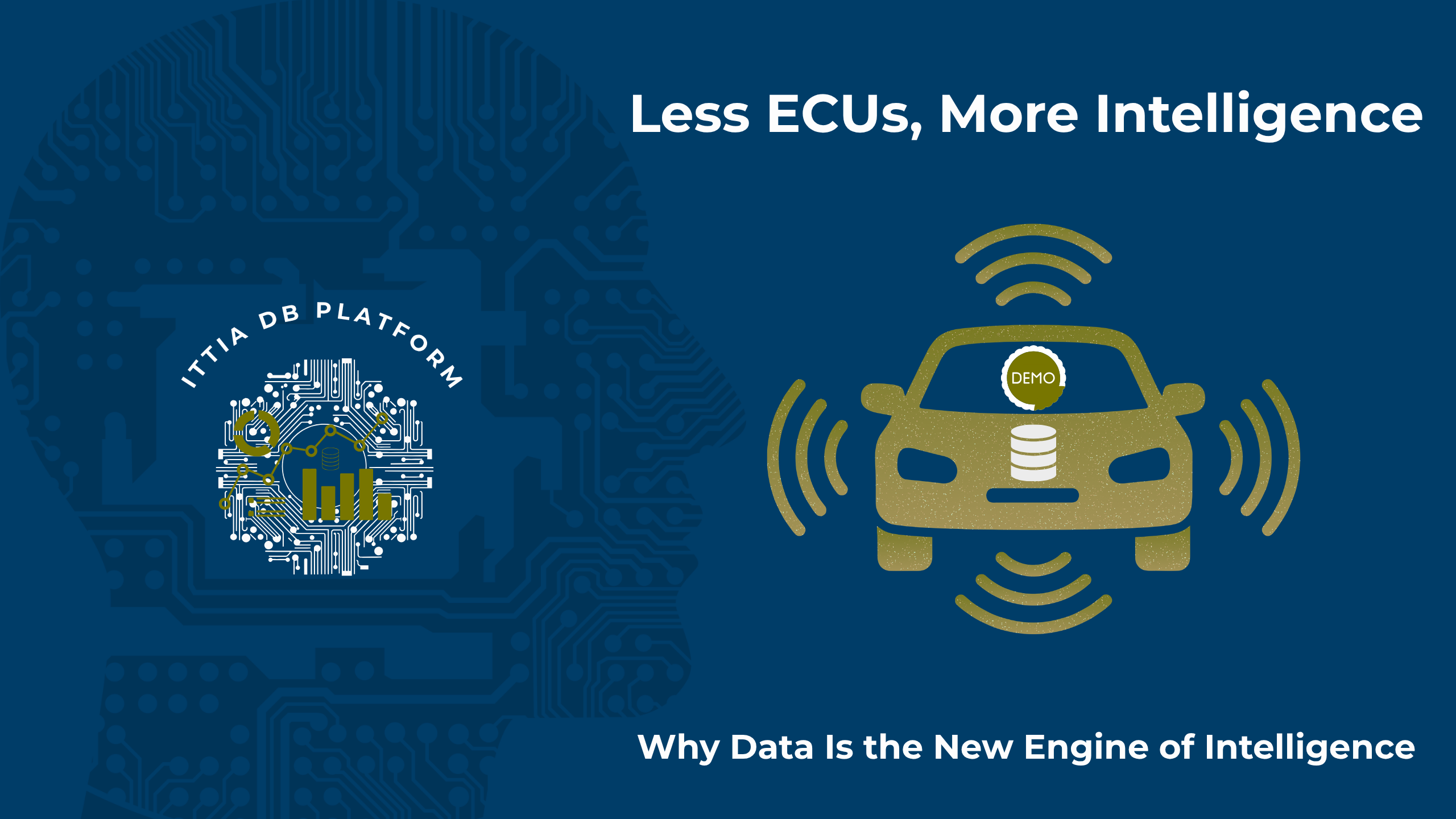 Less ECUs, More Intelligence