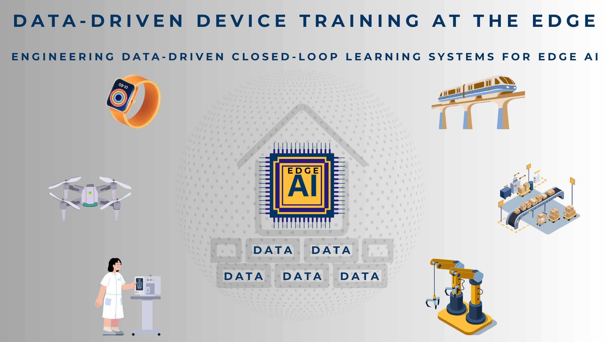 Data-Driven Device Training at the Edge