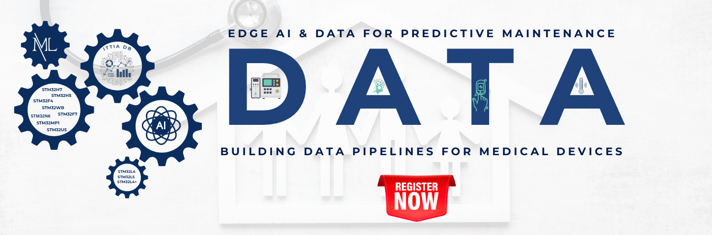 Building Data-Centric Edge AI for Medical Device Predictive Maintenance